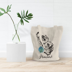 Αστείες Γάτες Ζώδια - Δίδυμος (Τσάντα  Αγοράς) Αστείες Γάτες Ζώδια - Δίδυμος (Τσάντα  Αγοράς)